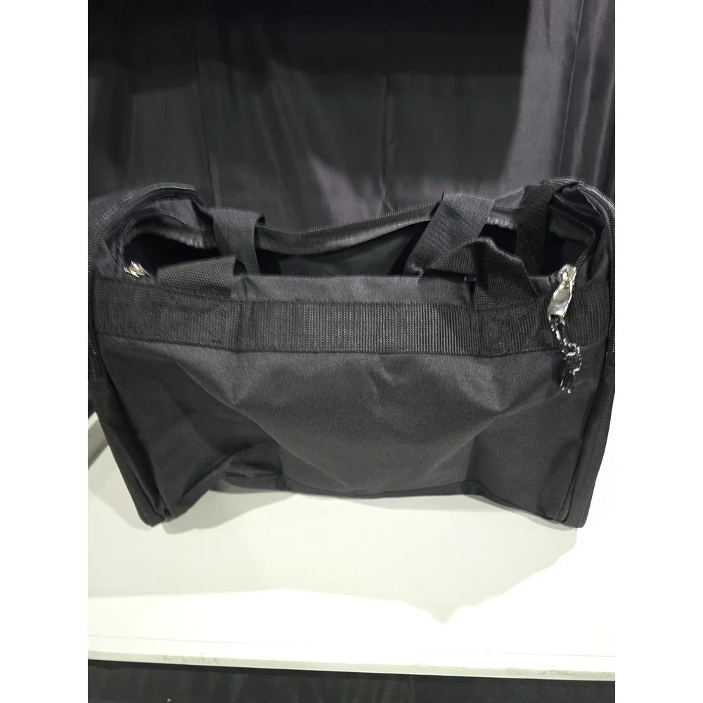 Rockland Duffel Bag, Black, 18.5 in X 10.5 in X 8.5 in NWT Storage Tote Bag